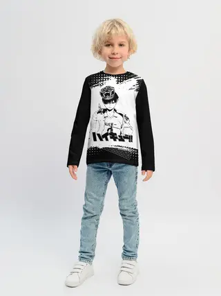 Детский лонгслив / Тобио Кагеяма корона Haikyuu!!