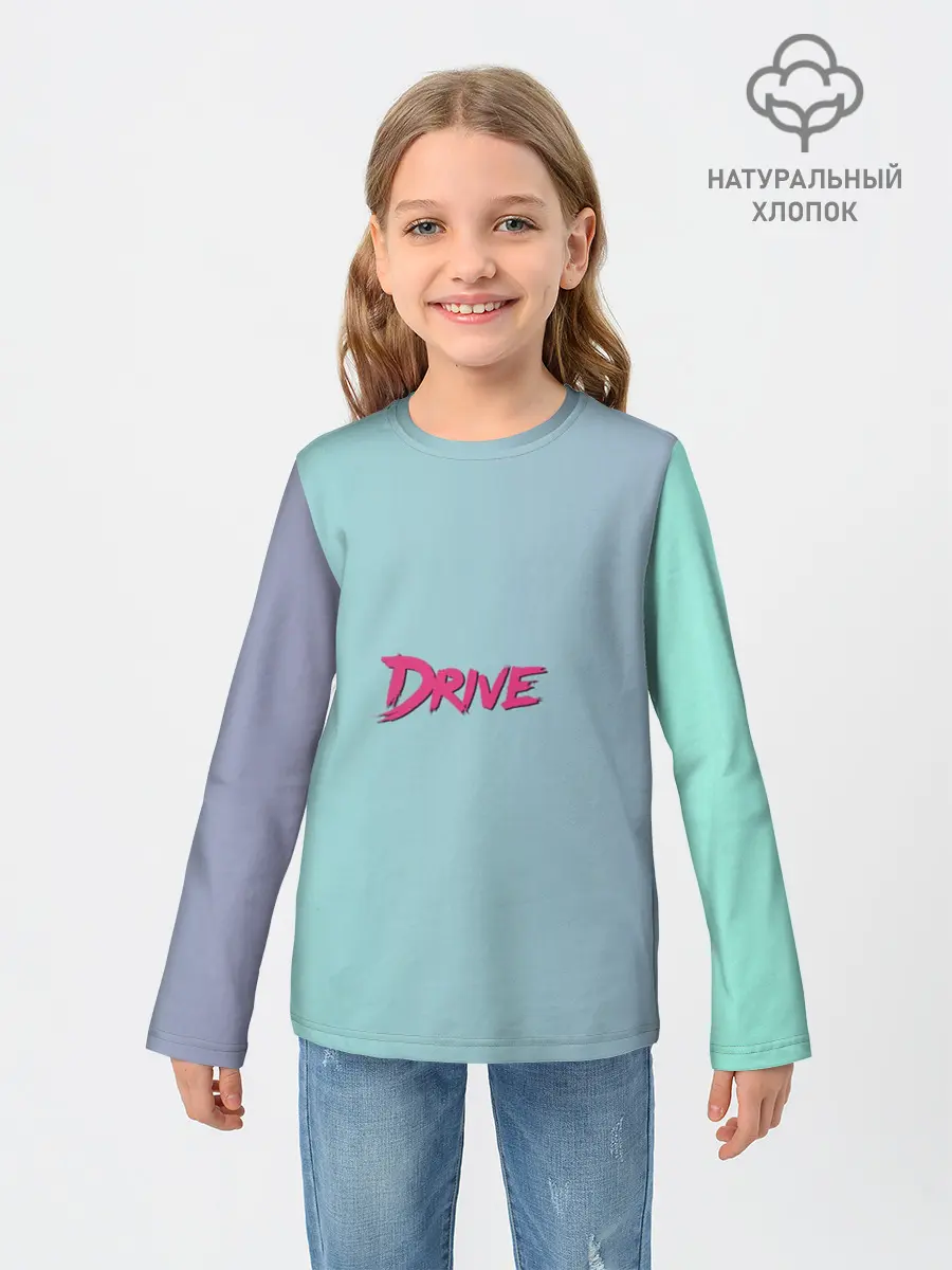 Детский лонгслив / В стиле Drive