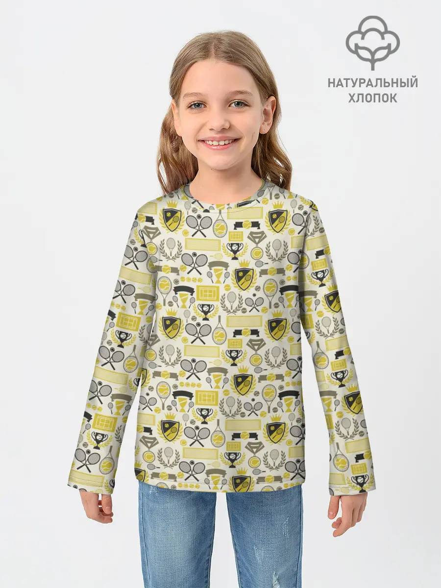 Детский лонгслив / Кубок Дэвиса