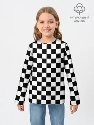 Детский лонгслив / Шахматист