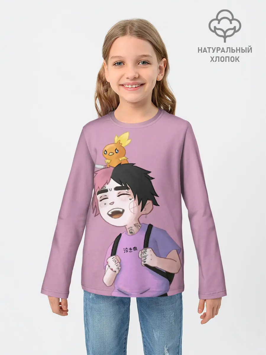 Детский лонгслив / Young Lil Peep