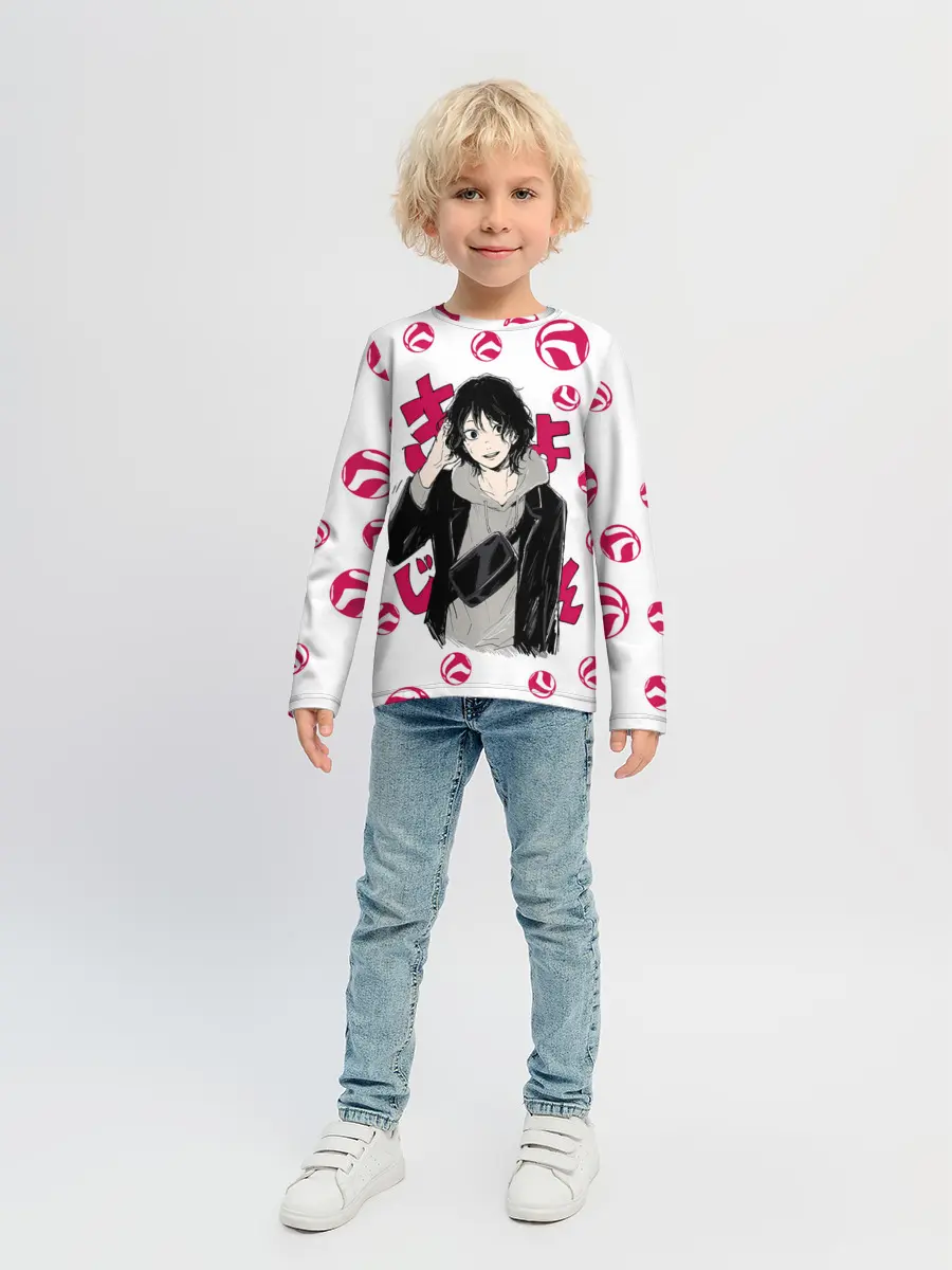 Детский лонгслив / Удай Тенма | Haikyu!!