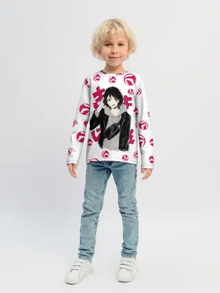 Детский лонгслив / Удай Тенма | Haikyu!!