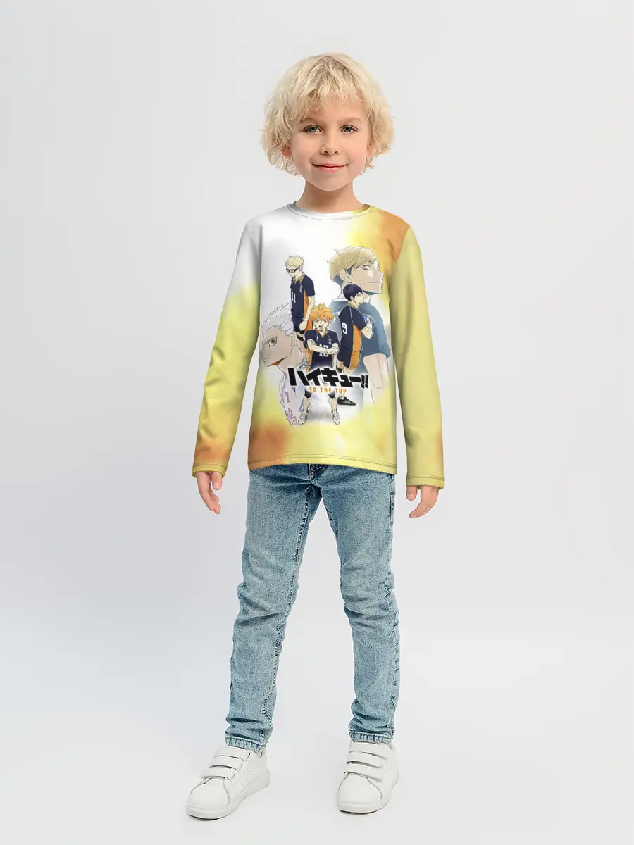 Детский лонгслив / Шоё, Тобио, Кей, Семи и Атсуму Haikyuu!!