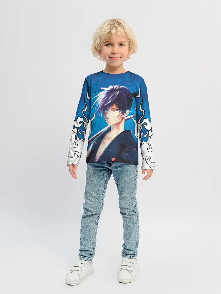 Детский лонгслив / Бездомый Бог Ятогами