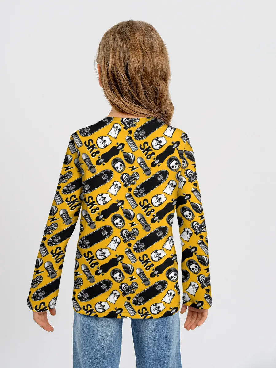 Детский лонгслив / SK8