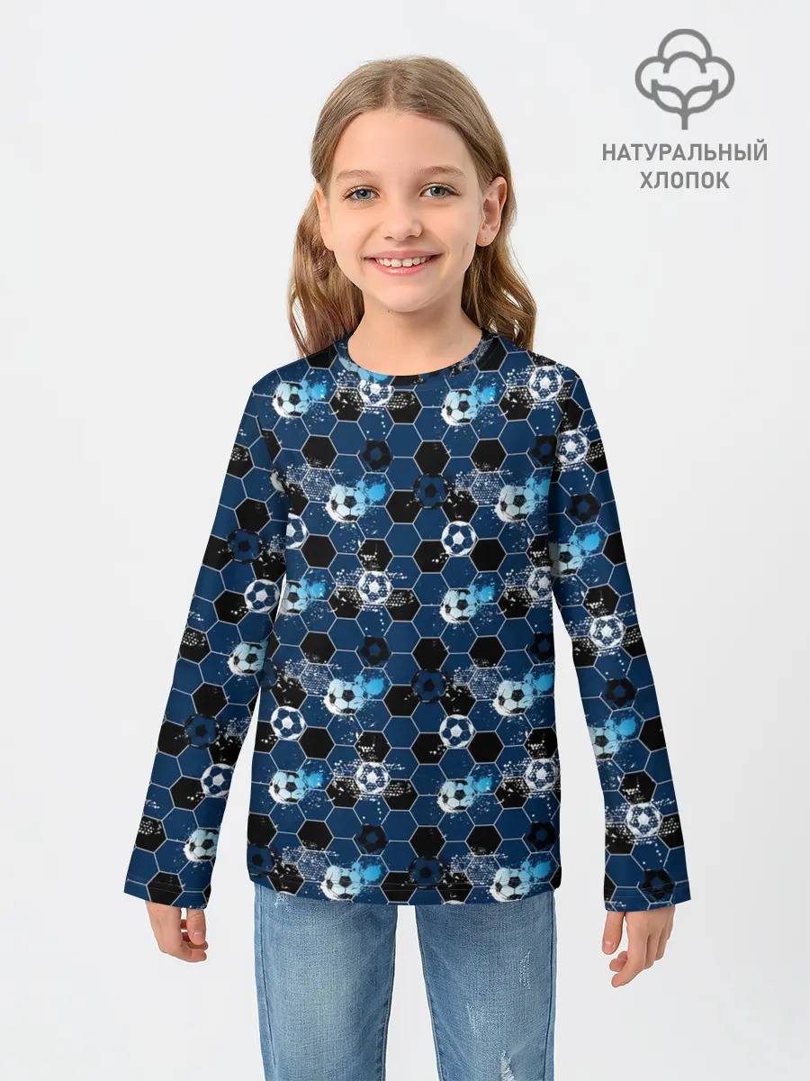 Детский лонгслив / Football