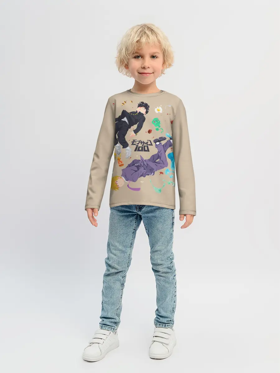 Детский лонгслив / Моб Психо 100