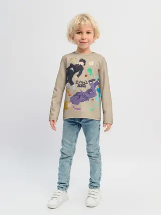 Детский лонгслив / Моб Психо 100