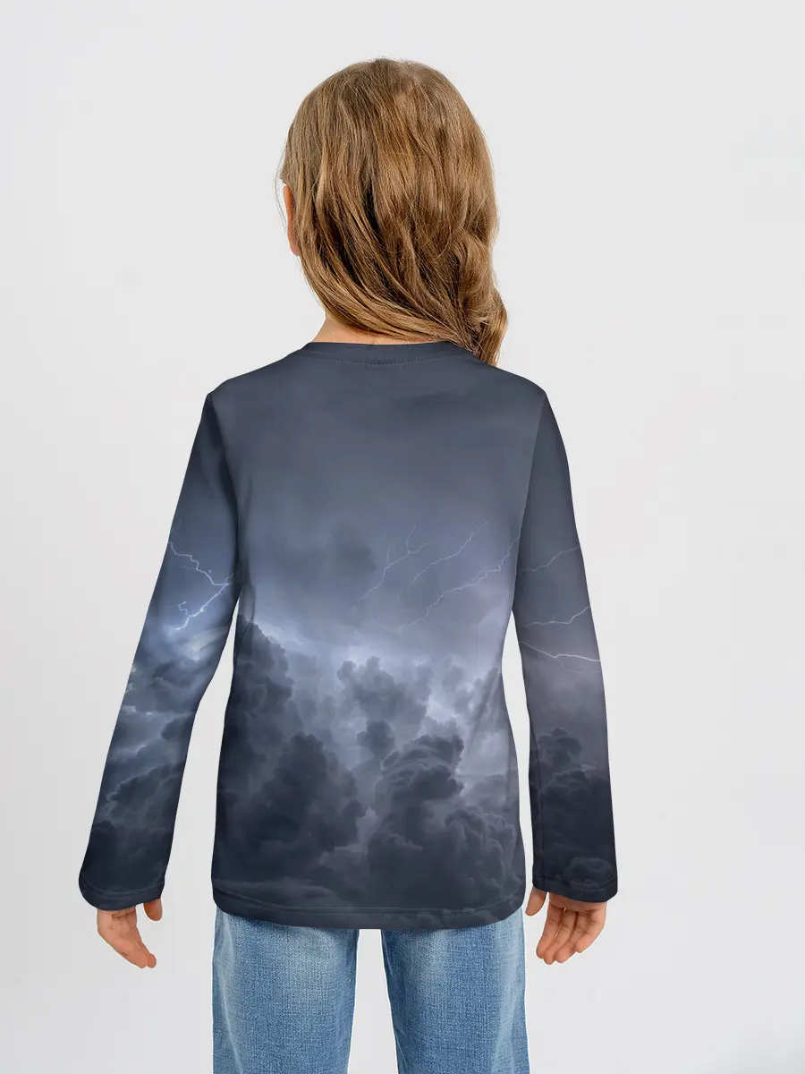 Детский лонгслив / НЕБО СЛАВЯН | СЛАВЯНСТВО