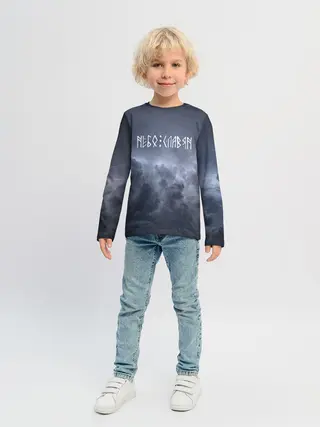 Детский лонгслив / НЕБО СЛАВЯН | СЛАВЯНСТВО
