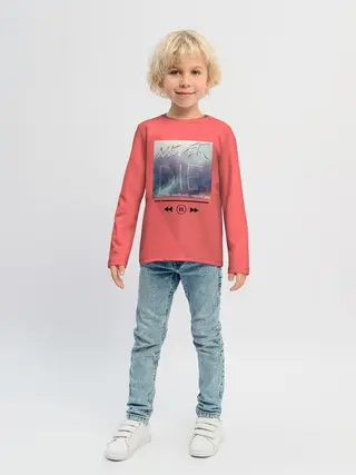 Детский лонгслив / never die