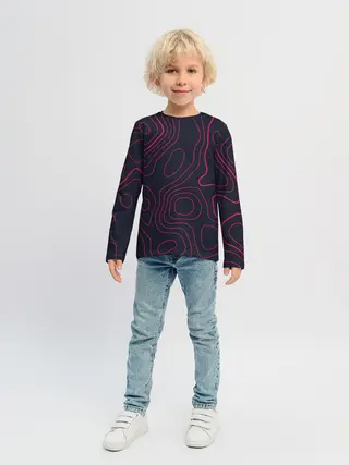Детский лонгслив / Магия узора