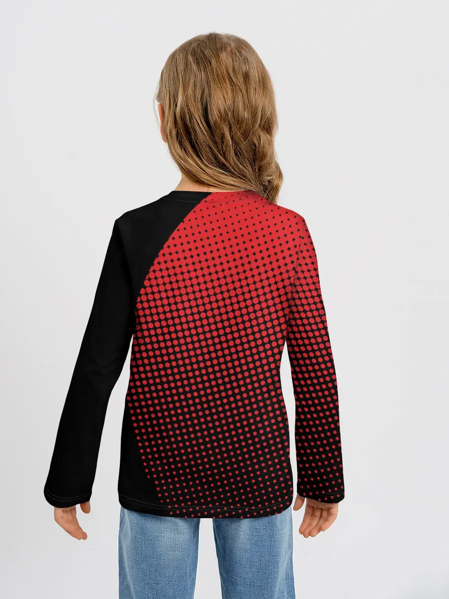 Детский лонгслив / Самурай