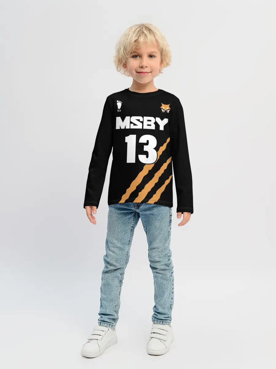 Детский лонгслив / 13 | MSBY | BLACK JACKALS
