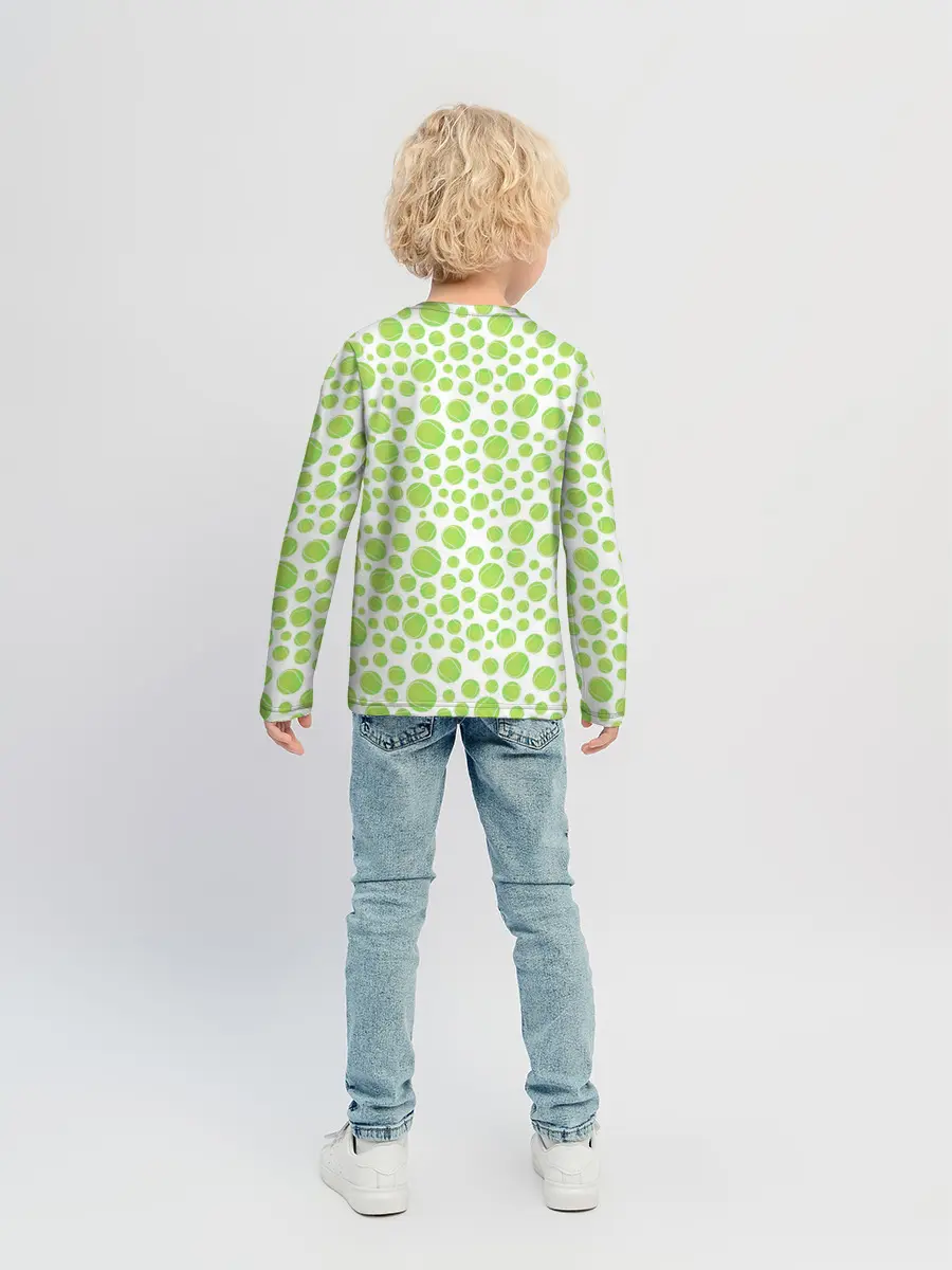 Детский лонгслив / Теннис