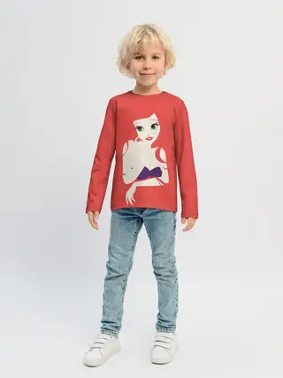Детский лонгслив / Ariel the Mermaid
