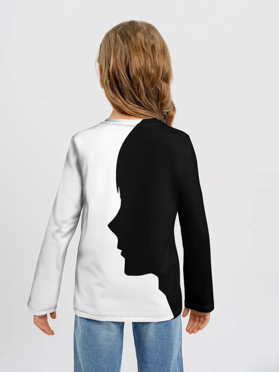 Детский лонгслив / Haikyu!! Профиль игрока Карасуно