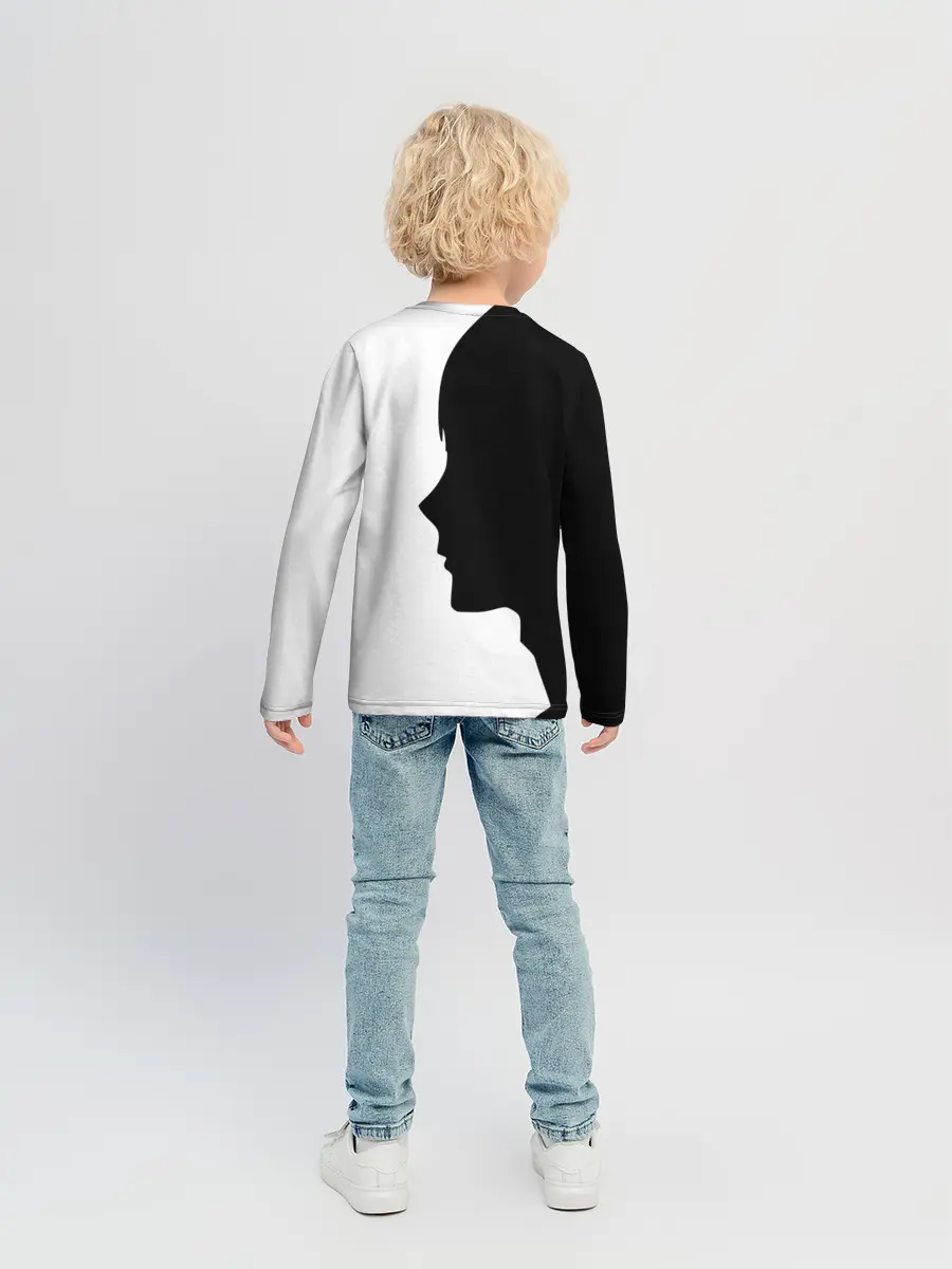 Детский лонгслив / Haikyu!! Профиль игрока Карасуно