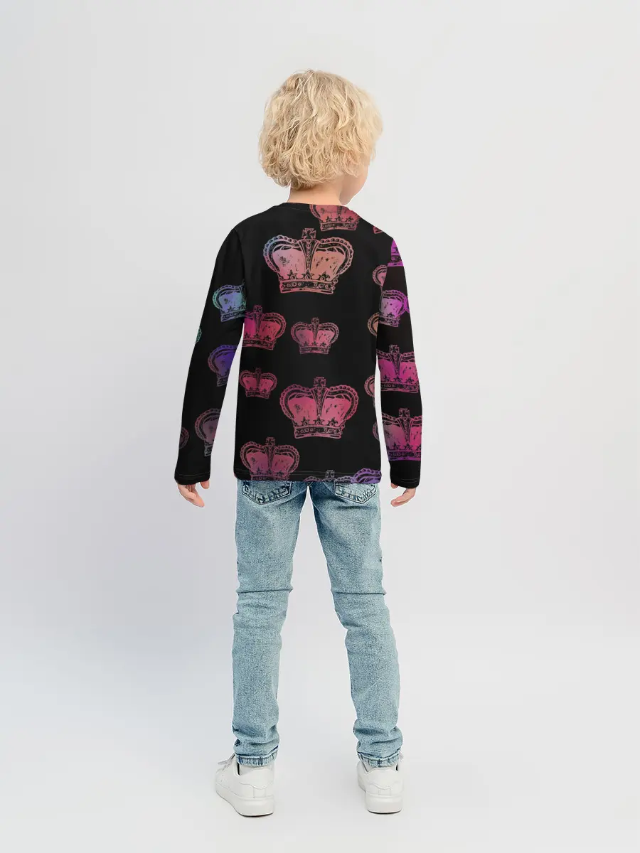 Детский лонгслив / ВЛАСТИТЕЛЬ 3D
