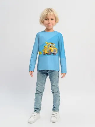 Детский лонгслив / Автобус в Неверленд