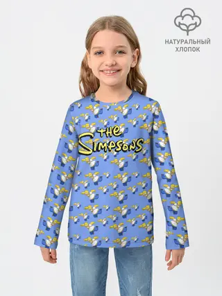 Детский лонгслив / Gomers pattern