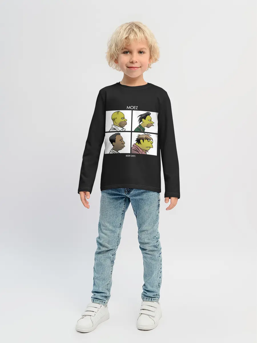 Детский лонгслив / Mozes band