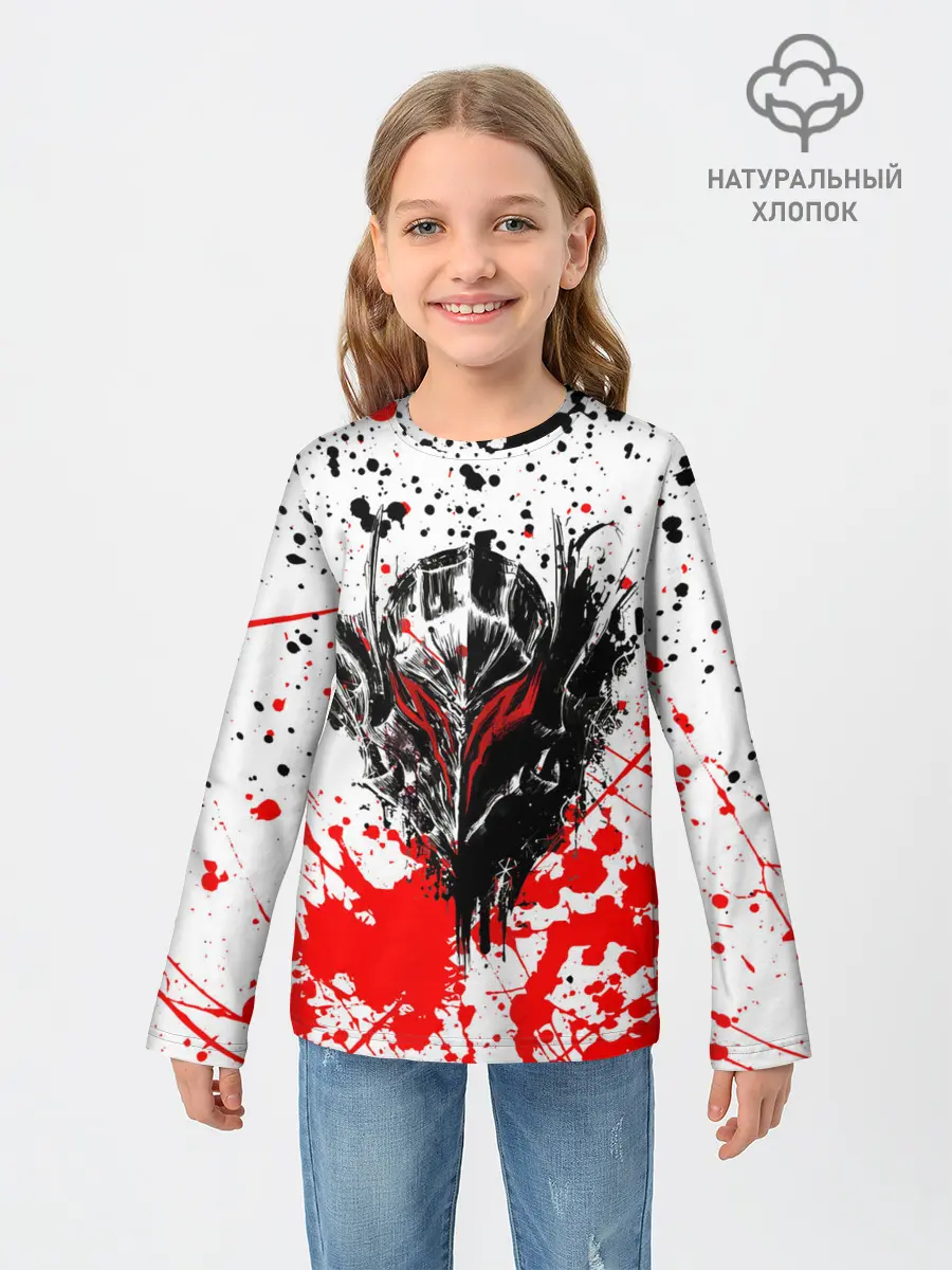 Детский лонгслив / Броня Берсерка.