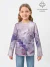 Детский лонгслив / Узор Мозаика
