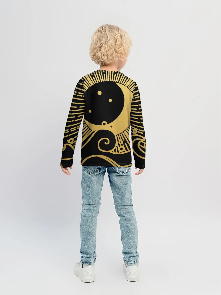 Детский лонгслив / Море