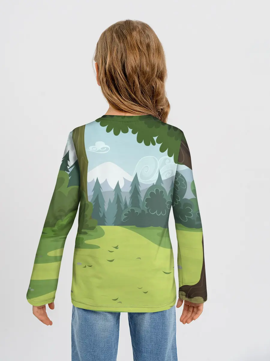 Детский лонгслив / Крутые Бобры | Angry Beavers