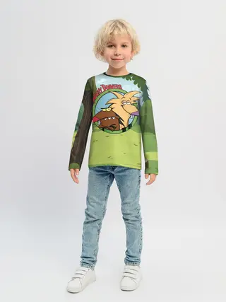 Детский лонгслив / Крутые Бобры | Angry Beavers