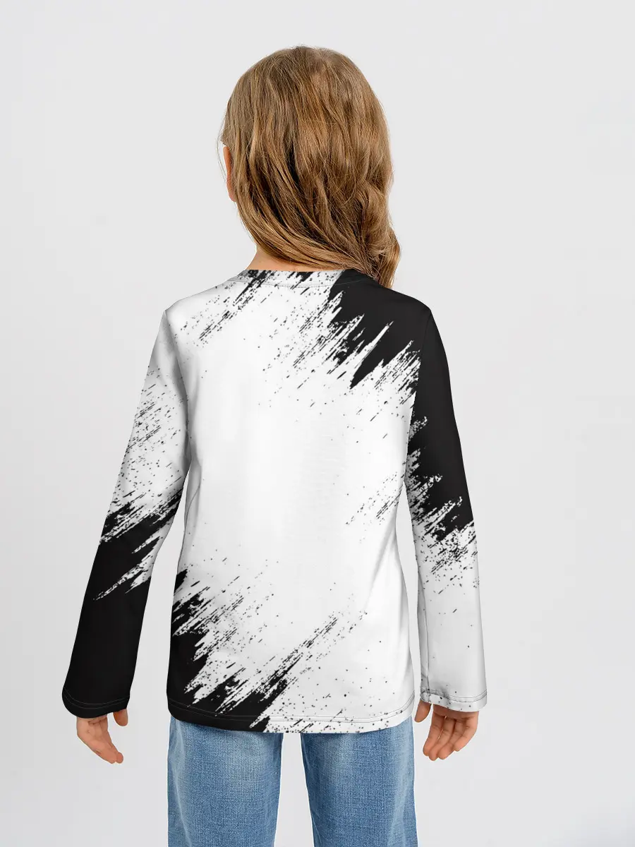 Детский лонгслив / БЕРСЕРК брызги