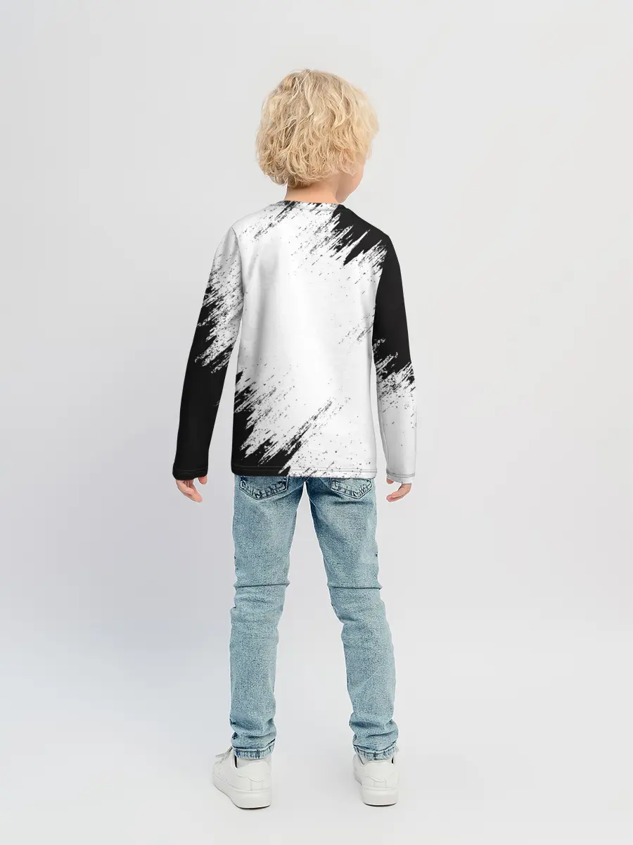Детский лонгслив / БЕРСЕРК брызги