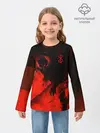 Детский лонгслив / БЕРСЕРК красками