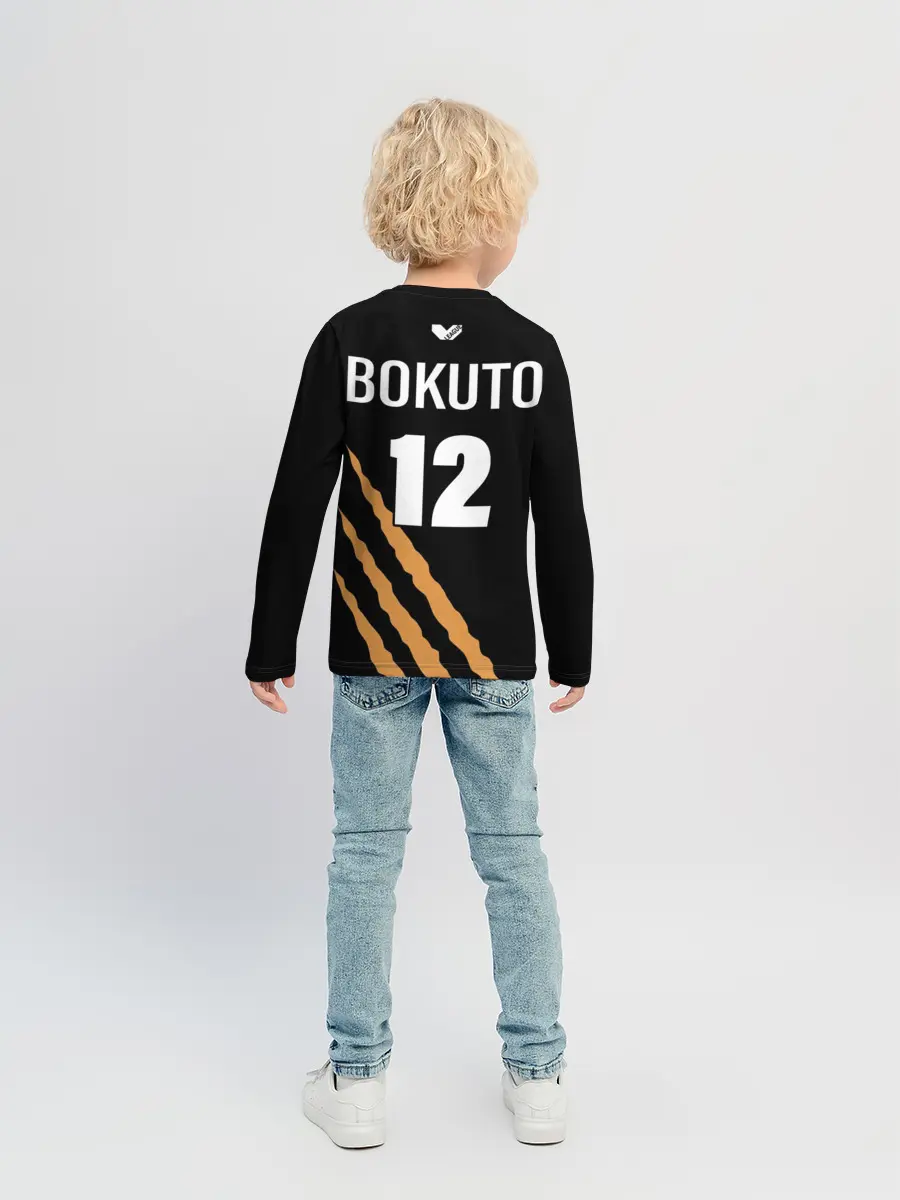 Детский лонгслив / 12 | MSBY | BLACK JACKALS