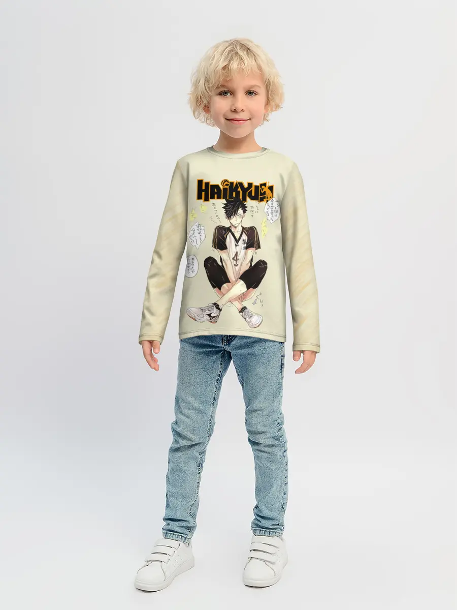 Детский лонгслив / Куроо Тецуро | Старшая Некома