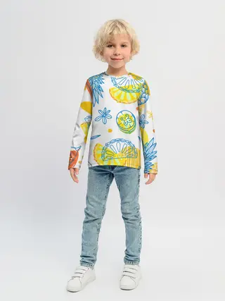 Детский лонгслив / Фруктовое настроение