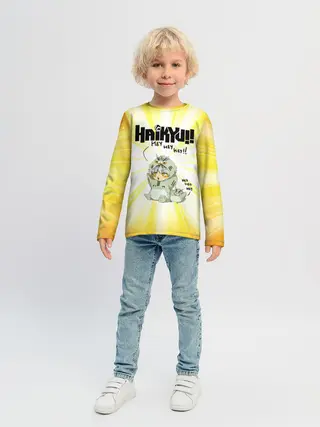 Детский лонгслив / HEY HEY HEY Котаро Бокуто сова