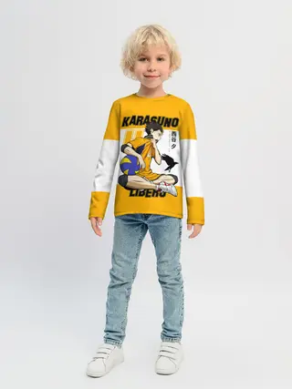 Детский лонгслив / Юу Нишиноя из Карасуно | Haikyu!!