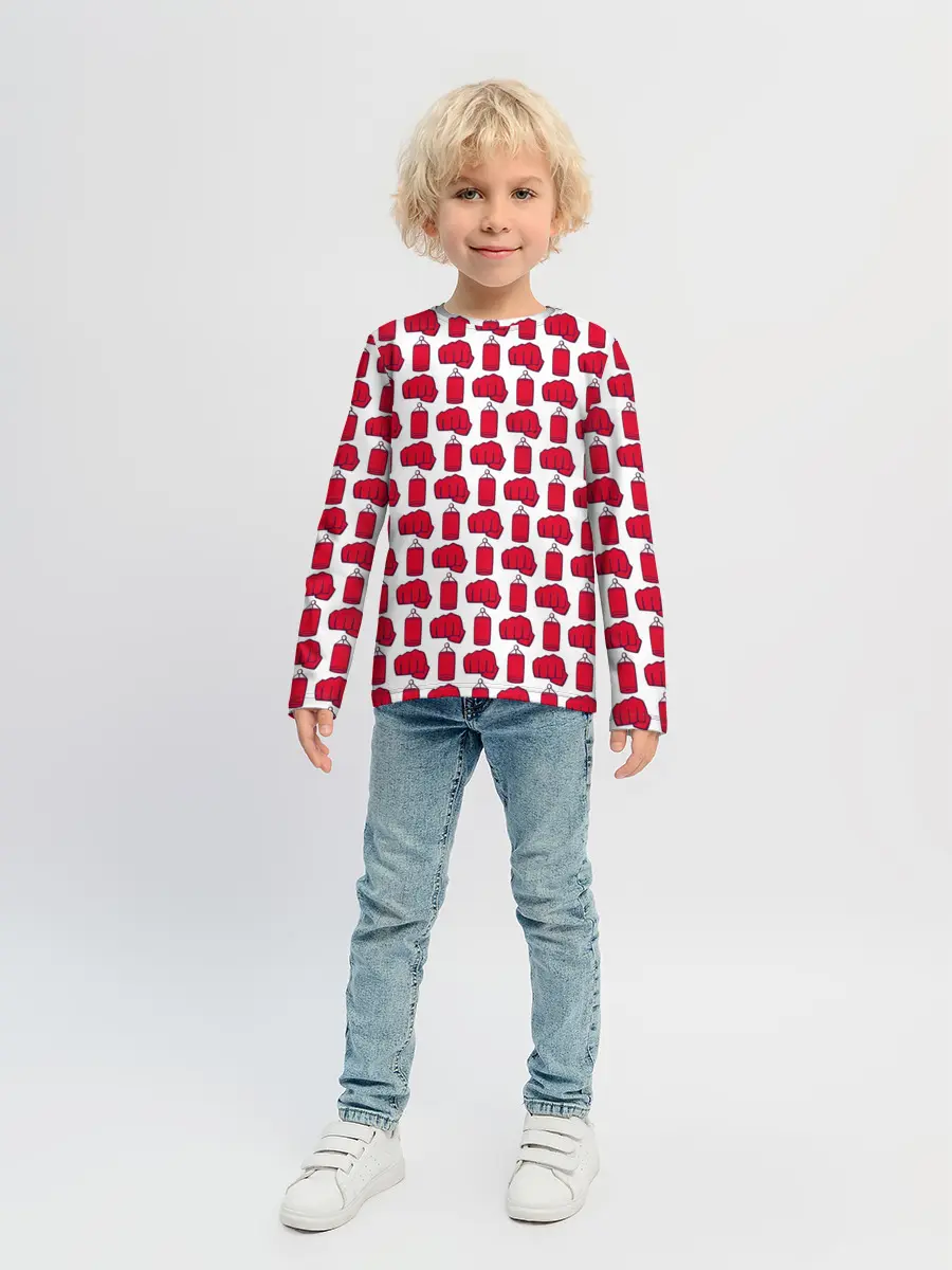 Детский лонгслив / KickBoxing