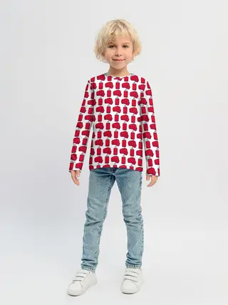 Детский лонгслив / KickBoxing