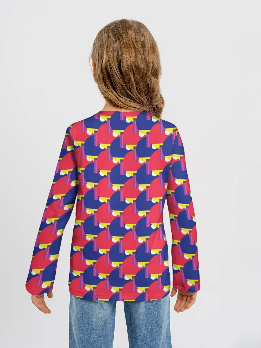 Детский лонгслив / Теннисные Ракетки