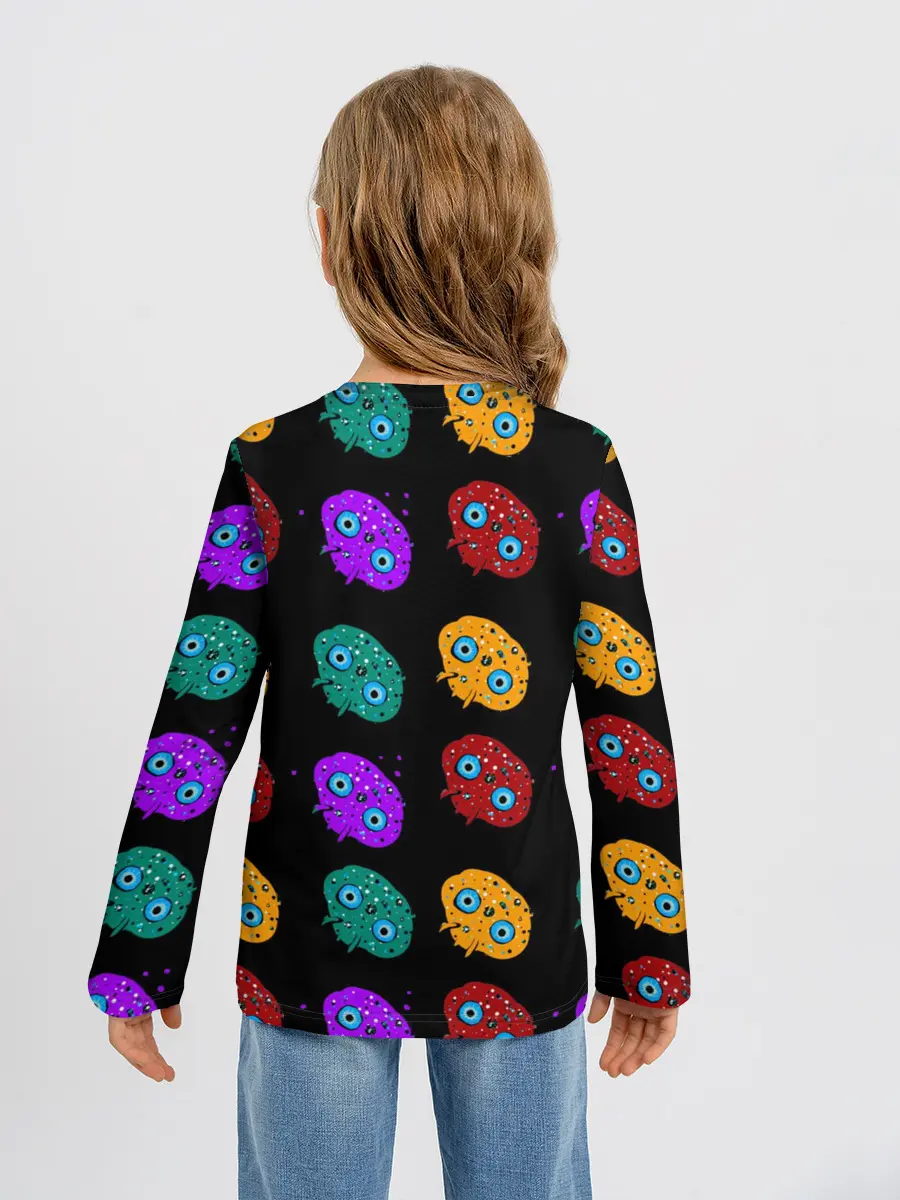 Детский лонгслив / Нашествие инопланетян-ктулху