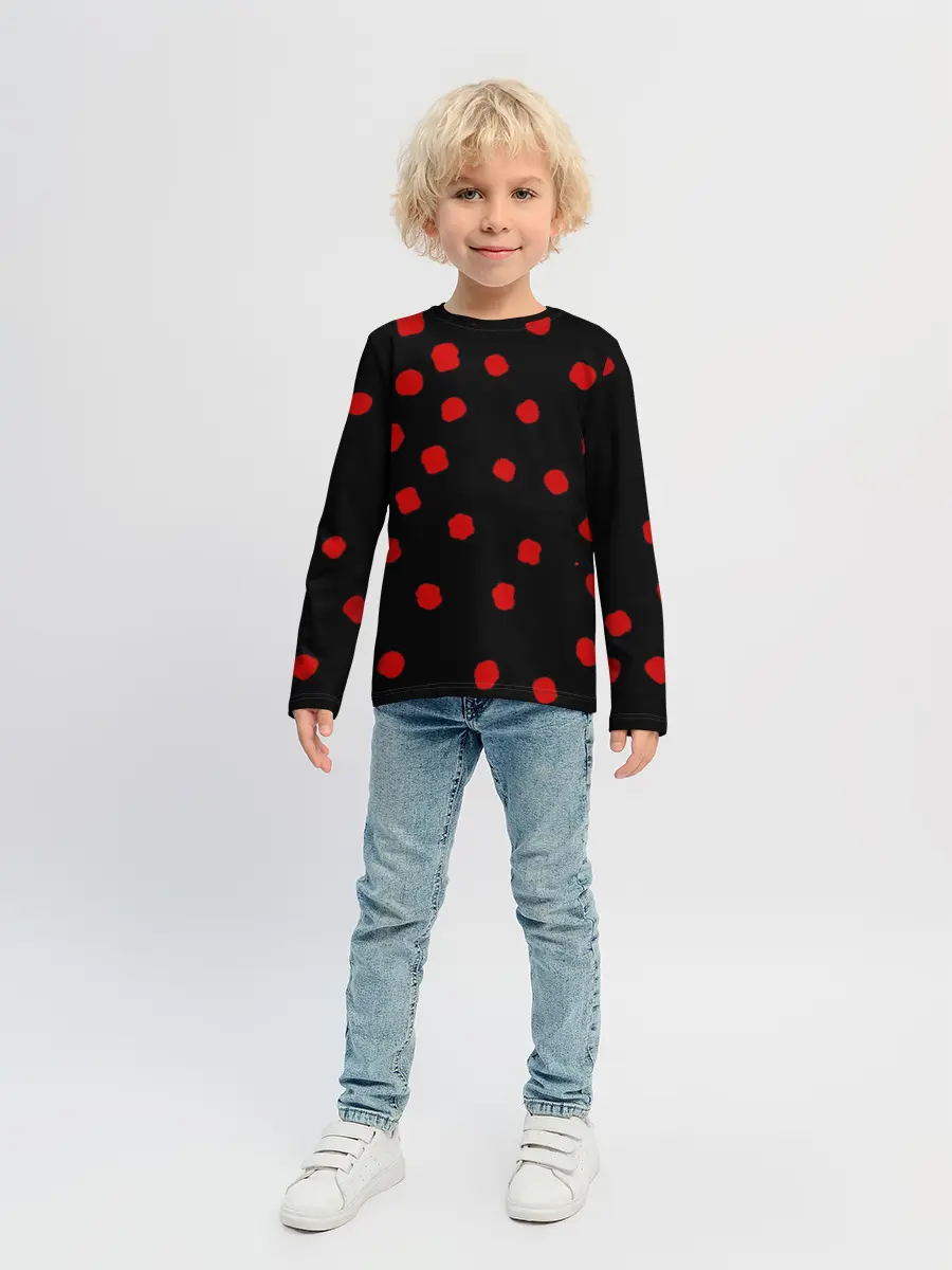 Детский лонгслив / Japanese characters