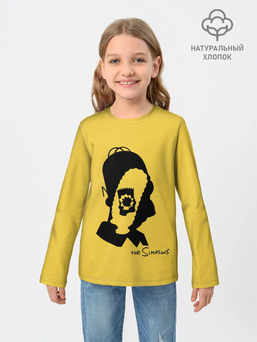 Детский лонгслив / Simpsons family