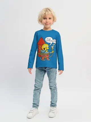 Детский лонгслив / Я Астлянафт