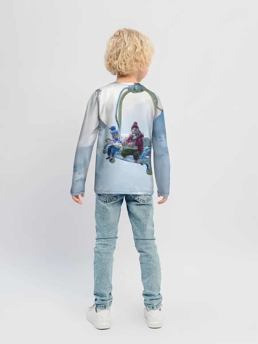 Детский лонгслив / It Takes Two Коди и Мэй