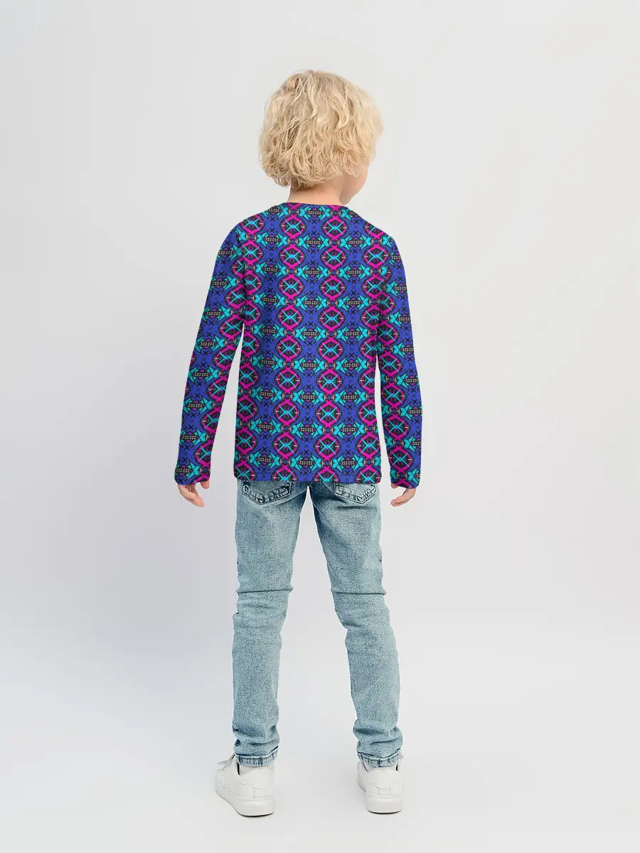 Детский лонгслив / Узор