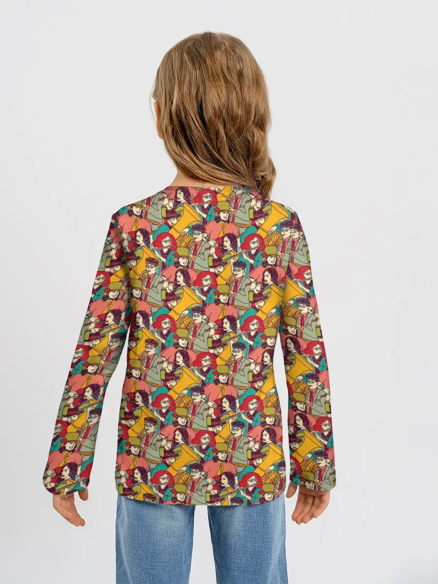 Детский лонгслив / Оркестр